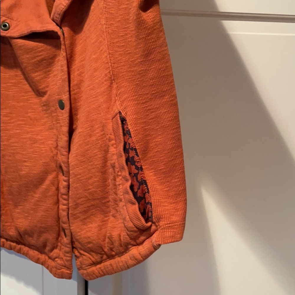 Anthro 100% Cotton Sweater Jacket - Picture 6 of 12